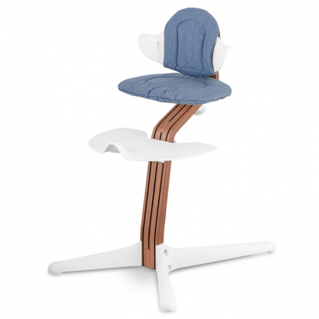 Μαξιλάρια διπλής όψης για καρέκλα Nomi Highchair Cushion Chambray - Striped