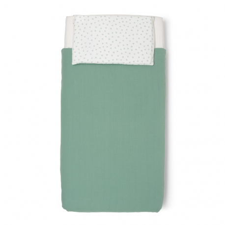 Σετ παπλωματοθήκη βρεφικού κρεβατιού FoppaPedretti Mammamia Evo Trifoglio