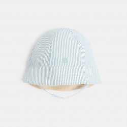 Obaibi Καπέλο bob για τον ήλιο ριγέ μπλε για μωρά αγοράκια