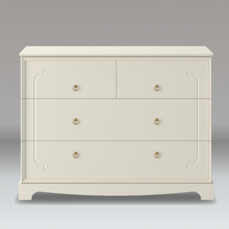 Συρταριέρα Bellamy Royal Latte με 4 συρτάρια