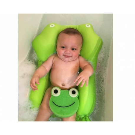 Μαξιλάρι στήριξης μπάνιου που επιπλέει Minene Mi 1st Bath Buddy - Frog