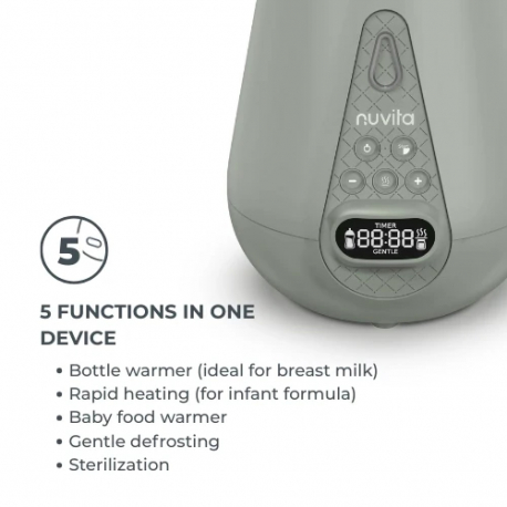 Θερμαντήρας και αποστειρωτής Nuvita 1170 για το σπίτι