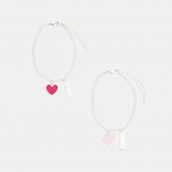 Okaidi Βραχιόλια «best friends» (σετ των 2) κίτρινα για κορίτσια