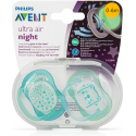 Philips-Avent πιπίλες Ultra Air Night 0-6M, σετ των 2