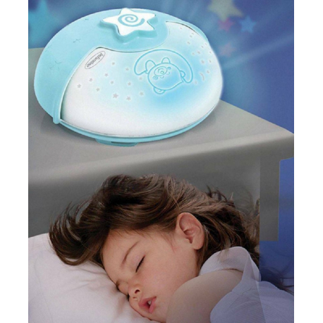 Μουσικός προβολέας με αισθητήρα ήχου Infantino® Soothing Light Blue