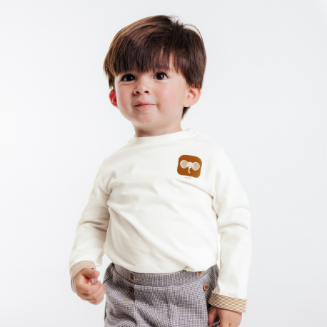 Obaibi Μπλούζα με ζωάκια για μωρά αγοράκια