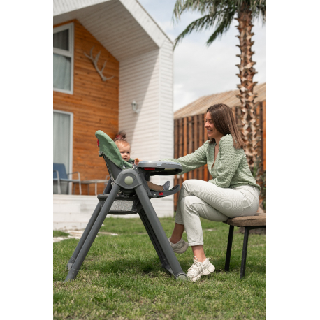 Καρέκλα φαγητού Lorelli® Party Grey Leather