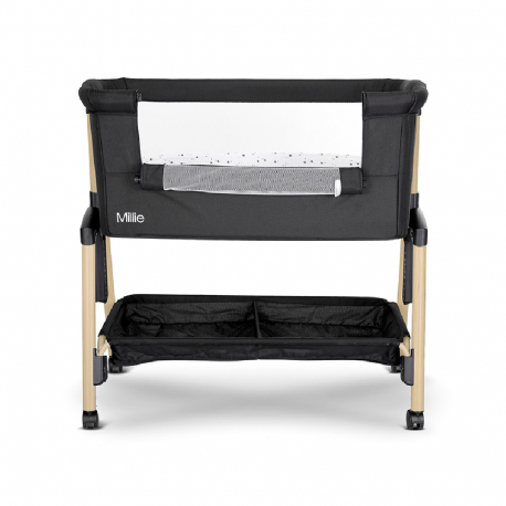 Λίκνο Lorelli® Premium Millie Wooden Effect - Black