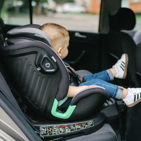 Κάθισμα αυτοκινήτου i-Size Coccolle Mago Jet Black 40-150 cm