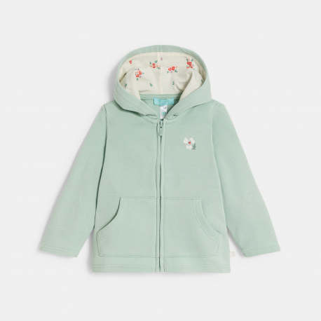 Obaibi Φούτερ με κουκούλα από χνουδωτό ύφασμα για μωρά κοριτσάκια