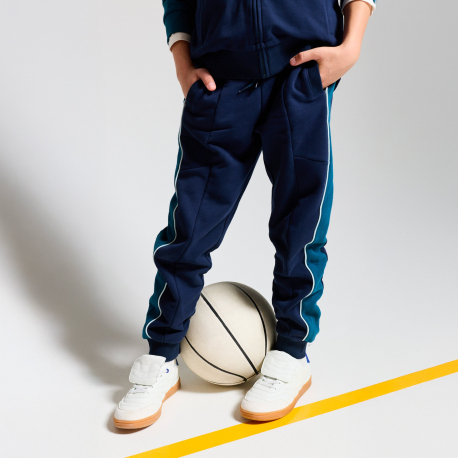 Okaidi Jogging bicolore bleu garcon