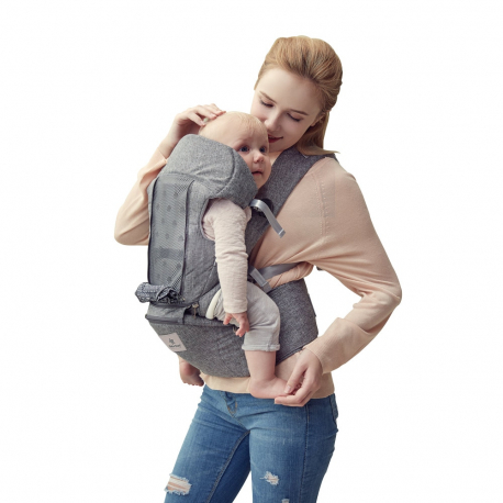 Μάρσιπος Bebe Stars Cuddle Smoked Grey