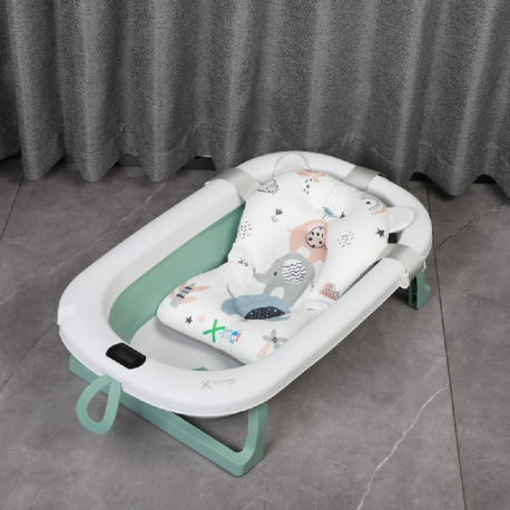 Πτυσσόμενο μπάνιο με θερμόμετρο X-treme BABY Green