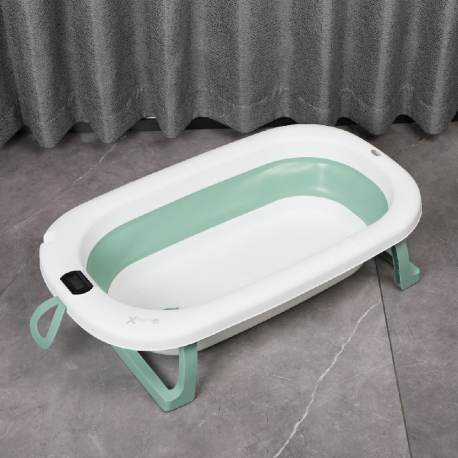 Πτυσσόμενο μπάνιο με θερμόμετρο X-treme BABY Green