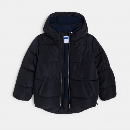 Okaidi Μπουφάν μακρύ από πούπουλο με κουκούλα για αγόρια