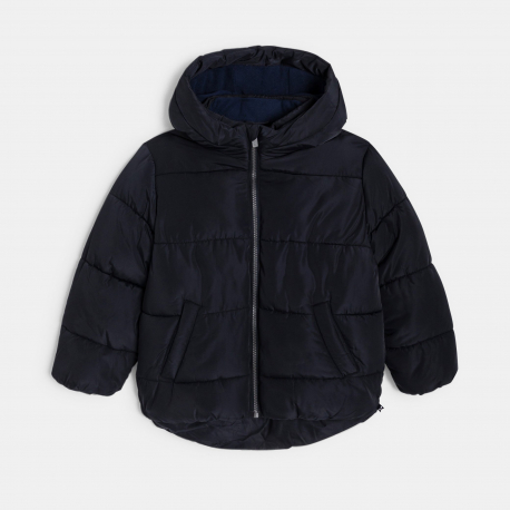 Okaidi Μπουφάν μακρύ από πούπουλο με κουκούλα για αγόρια