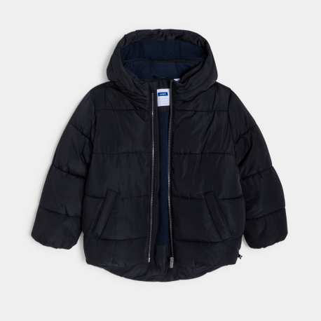 Okaidi Μπουφάν μακρύ από πούπουλο με κουκούλα για αγόρια