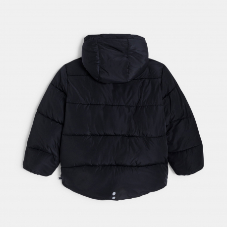 Okaidi Μπουφάν μακρύ από πούπουλο με κουκούλα για αγόρια