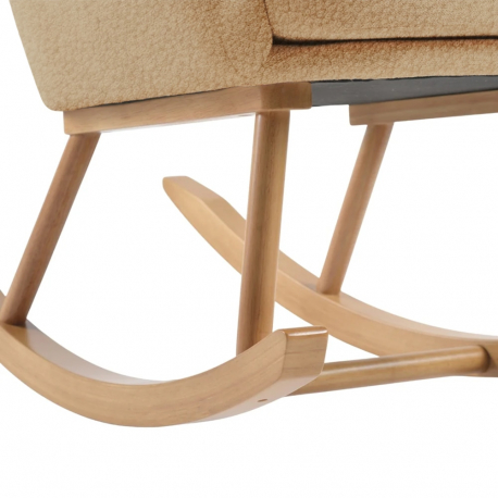 Πολυθρόνα θηλασμού με υποπόδιο Wooden Ind. Arabella