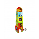 Ξύλινοι κύβοι στοίβαξης TOOKY TOY Nesting Box Farm