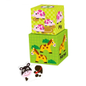 Ξύλινοι κύβοι στοίβαξης TOOKY TOY Nesting Box Farm