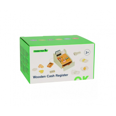 Ξύλινη ταμειακή μηχανή TOOKY TOY