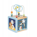 Ξύλινος κύβος δραστηριοτήτων TOOKY TOY Play Cube Space