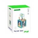 Ξύλινος κύβος δραστηριοτήτων TOOKY TOY Play Cube Space