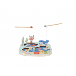 Ξύλινο μαγνητικό ψάρεμα TOOKY TOY Fishing Game