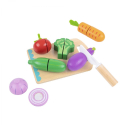 Ξύλινα λαχανικά και δίσκος κοπής TOOKY TOY Cutting Vegetables