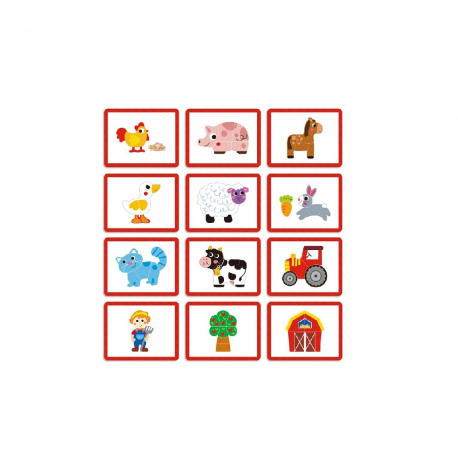 Ξύλινο μαγνητικό κουτί TOOKY Studio Magnetic Box Farm