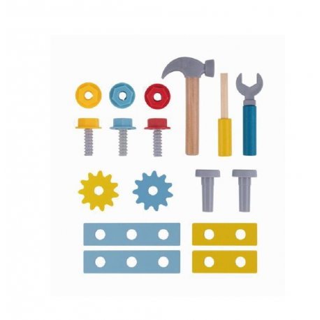 Σετ ξύλινη εργαλειοθήκη TOOKY TOY Take-Along Tool Box