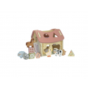 Ξύλινο σπιτάκι με σχήματα TOOKY TOY Shape Sorter Barn