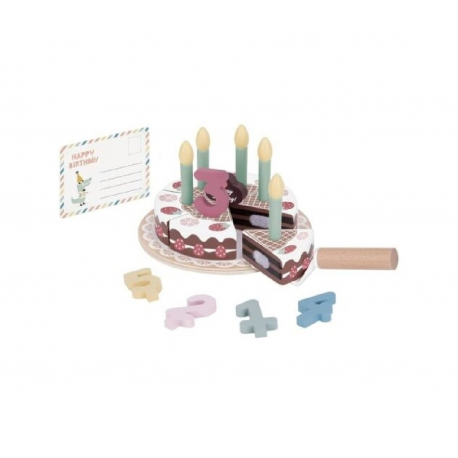 Ξύλινη εκπαιδευτική τούρτα γενεθλίων TOOKY TOY