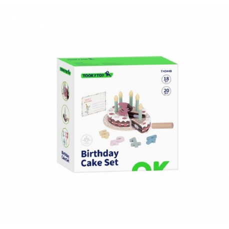 Ξύλινη εκπαιδευτική τούρτα γενεθλίων TOOKY TOY