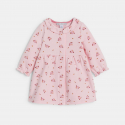 Obaibi Φόρεμα με τυπωμένα σχέδια ροζ για μωρά κοριτσάκια