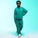 Okaidi Sweat col montant vert garcon