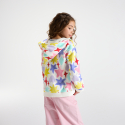 Okaidi Sweat zippe a capuche etoiles multicolore fille