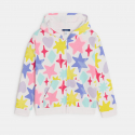 Okaidi Sweat zippe a capuche etoiles multicolore fille