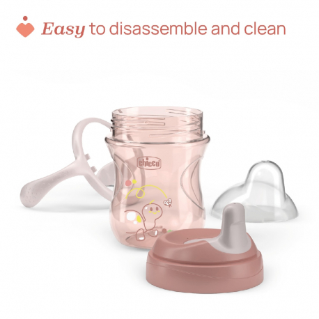 Εκπαιδευτικό κύπελλο Chicco 6m+ Ροζ
