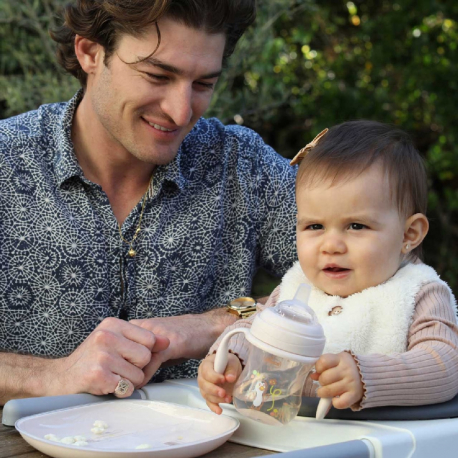 Κύπελλο Chicco Transition 4m+ Natural Ροζ