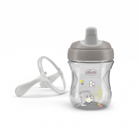 Εκπαιδευτικό κύπελλο Chicco 6m+ Γκρι