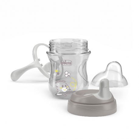 Εκπαιδευτικό κύπελλο Chicco 6m+ Γκρι