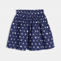 Okaidi Jupe evasee bleu marine Fille