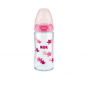 NUK® μπιμπερό First Choice+ με δείκτη ελέγχου θερμοκρασίας 240 ml 0-6M