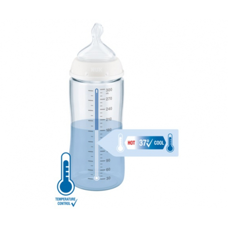 NUK® μπιμπερό First Choice+ με δείκτη ελέγχου θερμοκρασίας 240 ml 0-6M