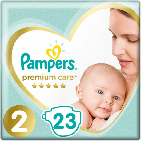 Πάνες Pampers® Premium Care No 2 (4-8 kg) 23 τεμάχια