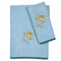 Πετσέτες με κέντημα Das® baby Smile σετ των 2