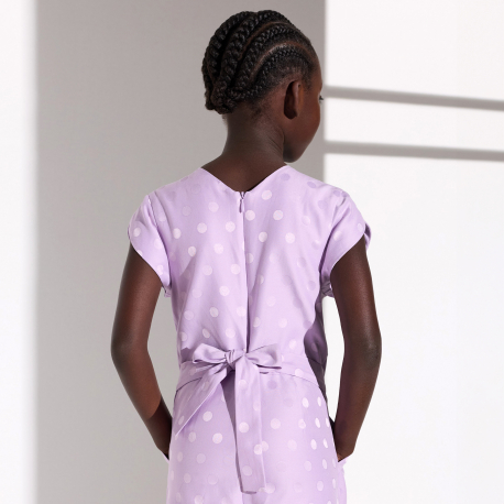 Okaidi Combinaison a pois violette Fille