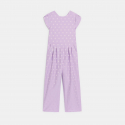 Okaidi Combinaison a pois violette Fille
